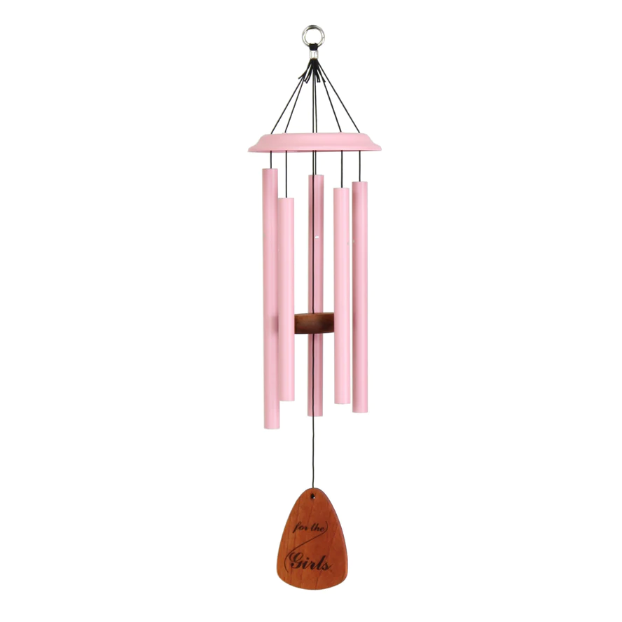 For the Girls® Pink Wind Chime