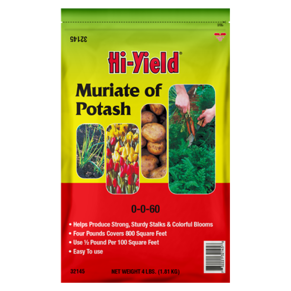 Hi-Yield® Muriate of Potash 4lbs