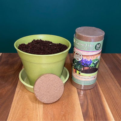 Tierra Garden Coir 100g Disc in pot TN