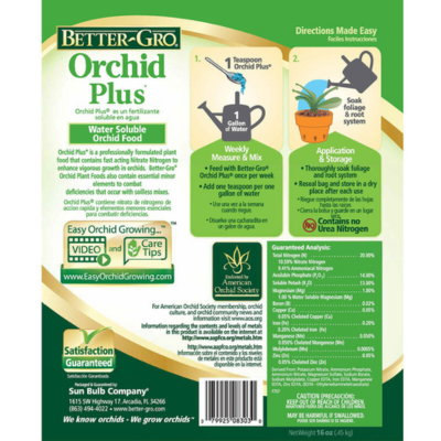 Better-Gro® Orchid Plus®