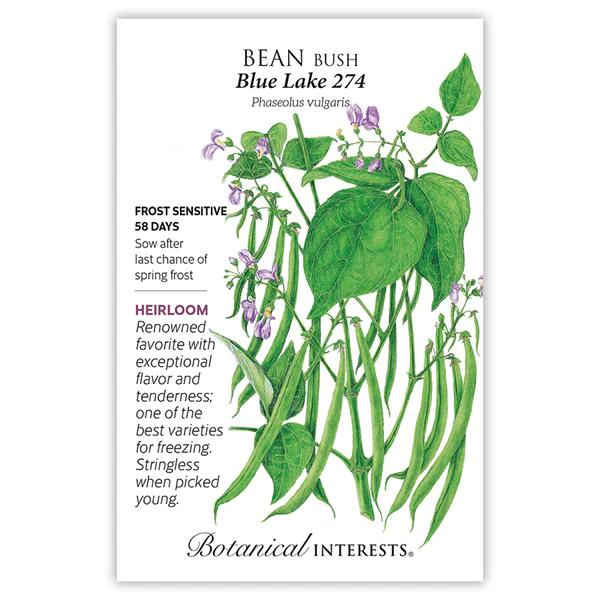 Bean Bush Blue Lake 274 Organic