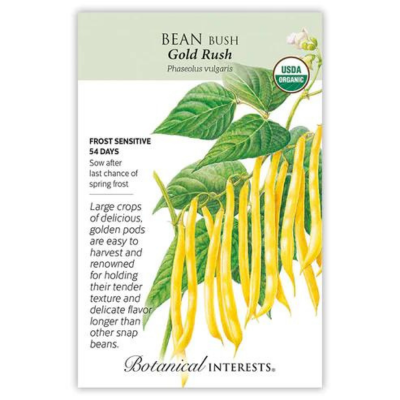 Bean Bush Gold Rush Organic