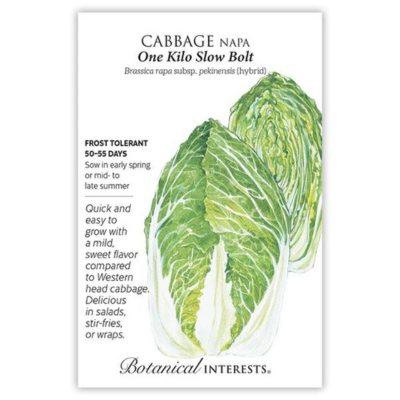 Cabbage 1 Kilo Slow Bolt Napa