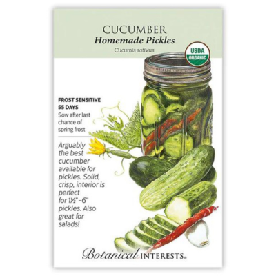 Cucumber Homemade Pickles Organic
