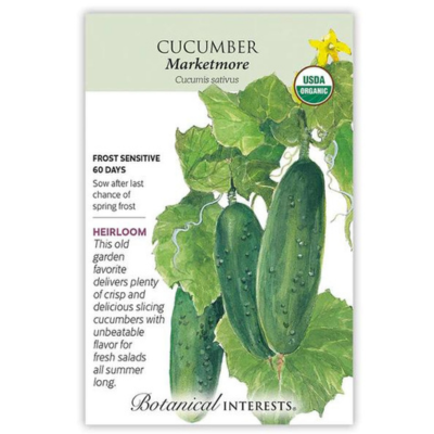 Cucumber Marketmore Organic