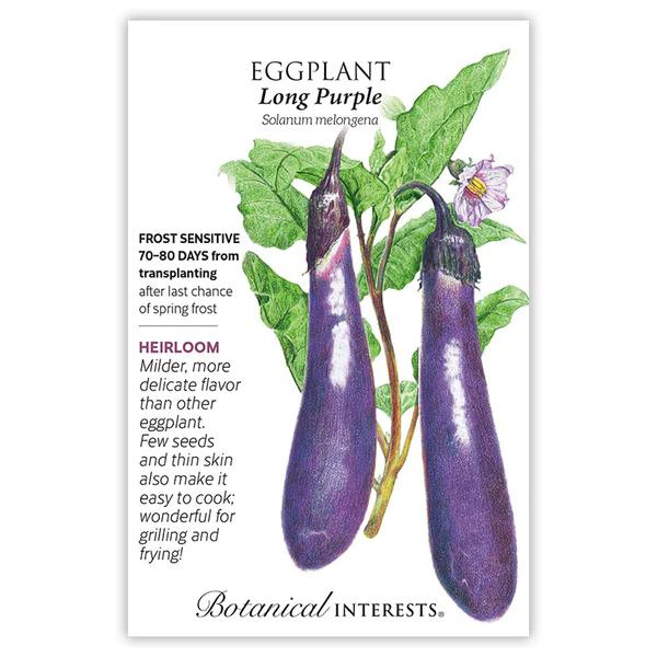 Eggplant Long Purple Organic