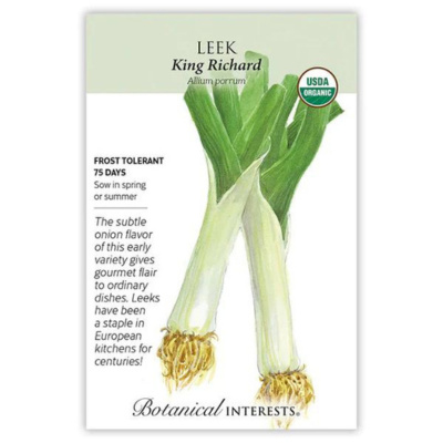 Leek King Richard Organic