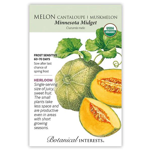 Melon Minnesota Midget Cantaloupe/Muskmelon Organic