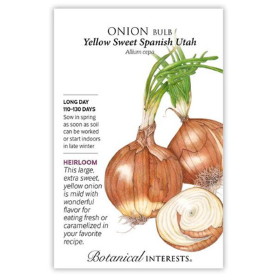 Onion Bulb Yellow Sweet Spanish Utah