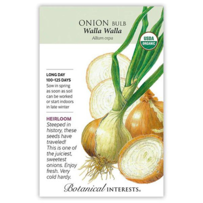 Onion Bulb Yellow Walla Walla Organic