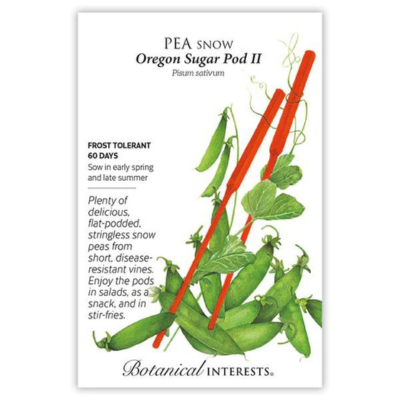 Pea Snow Oregon Sugar Pod II Organic