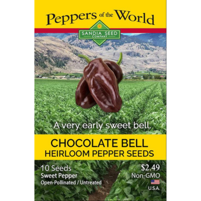 Pepper Bell Chocolate Sweet