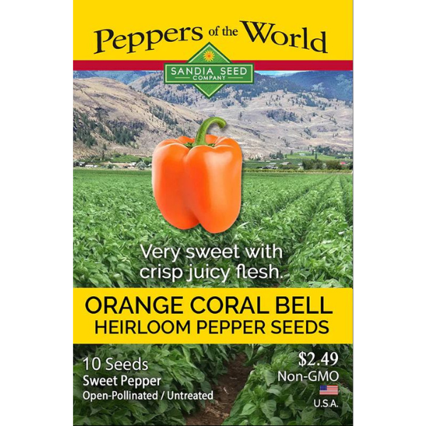 Pepper Bell Orange Coral