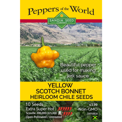 Pepper Scotch Bonnet Yellow