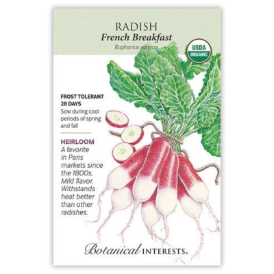 Radish French Breakfast Organic