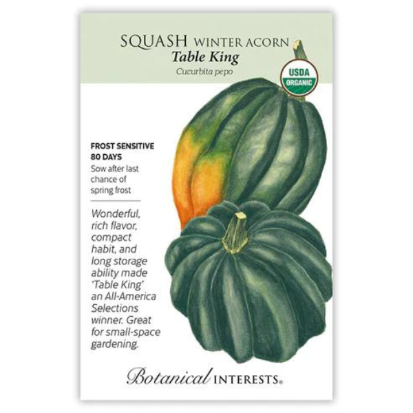 Squash Winter Acorn Table King Organic