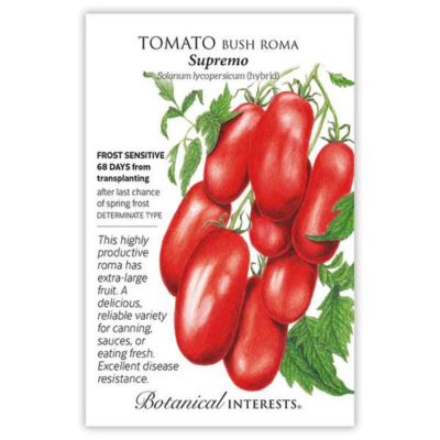 Tomato Bush Roma Supremo Hybrid