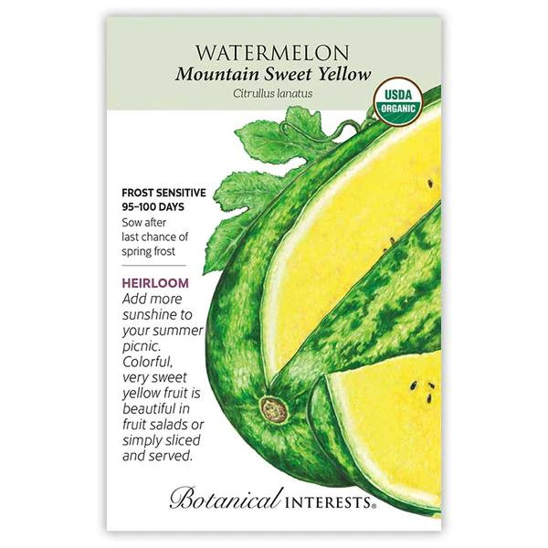 Watermelon Mountain Sweet Yellow Organic