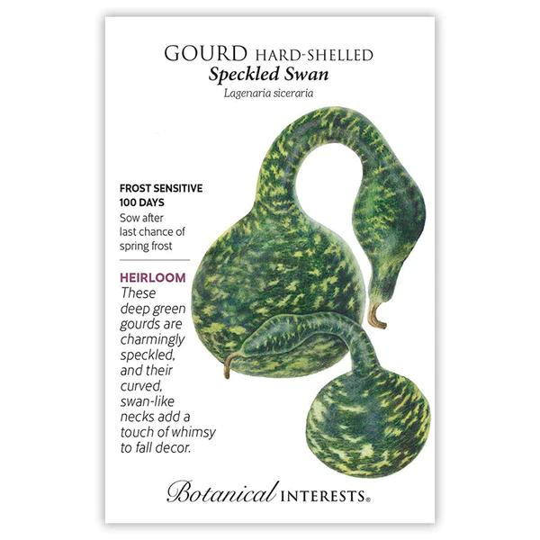 Gourd Speckled Swan Hard-Shelled