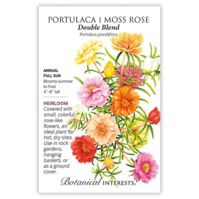 Portulaca Moss Rose Double Blend