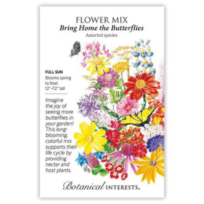 Flower Mix Bring Home of the Butterflies Blend