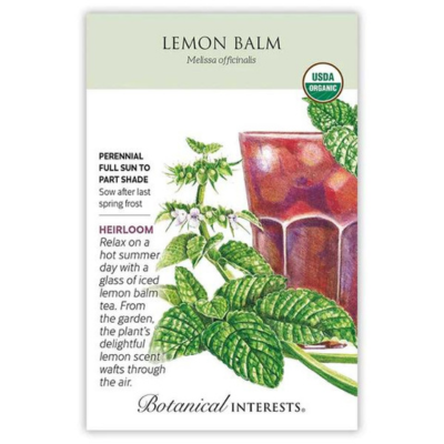 Lemon Balm Organic