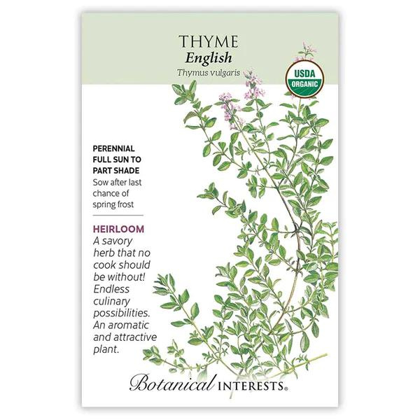 Thyme English Organic