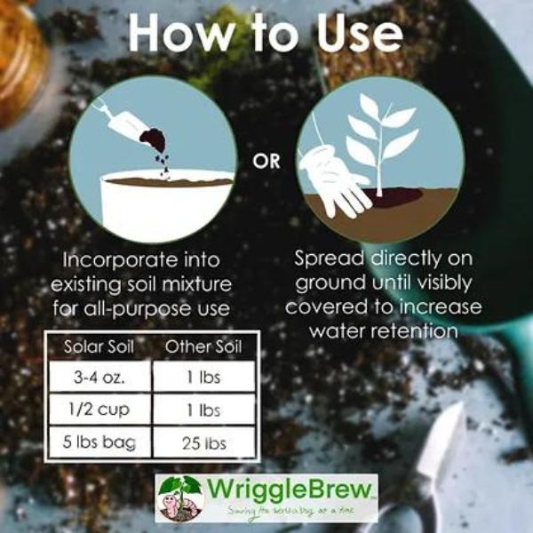 Wriggle Brew Solar Soil Vermicompost 2