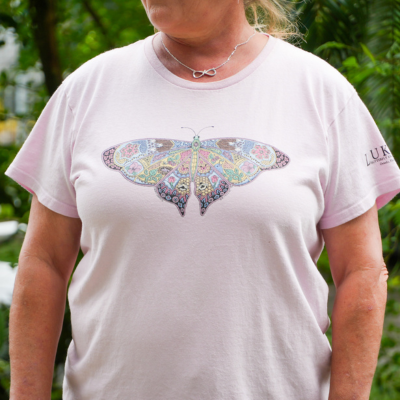 Lukas Earth Art Butterfly T-Shirt