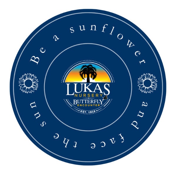 Lukas \"Be a Sunflower and Face the Sun\" Sticker