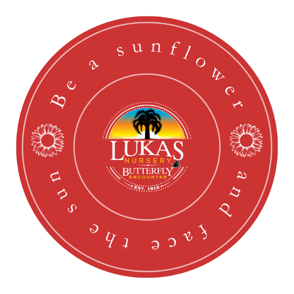 Lukas \"Be a Sunflower and Face the Sun\" Sticker