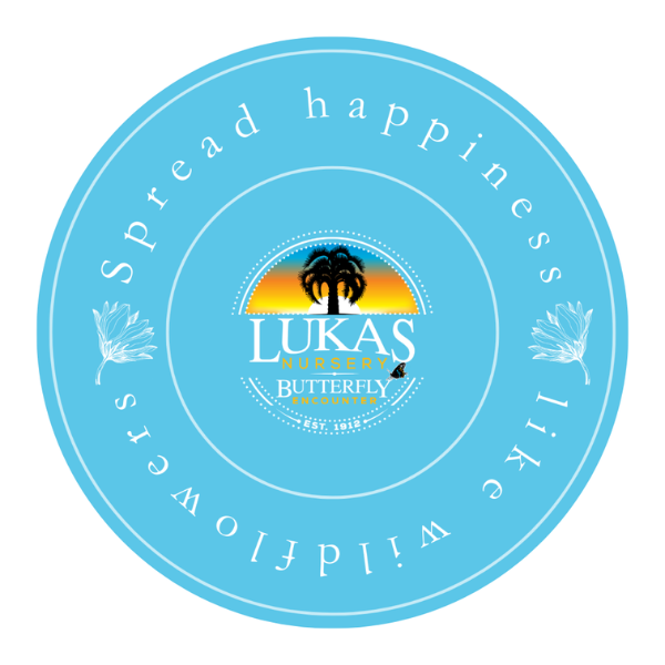 Lukas \"Spread Happiness like Wildflowers\" Sticker