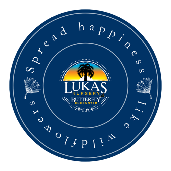 Lukas \"Spread Happiness like Wildflowers\" Sticker