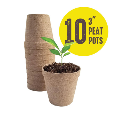 Jiffy 3" Seed Starting Peat Pots