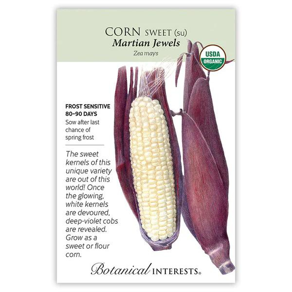 Corn Sweet Martian Jewels Organic