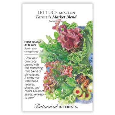 Lettuce Mesclun Farmers Market Blend