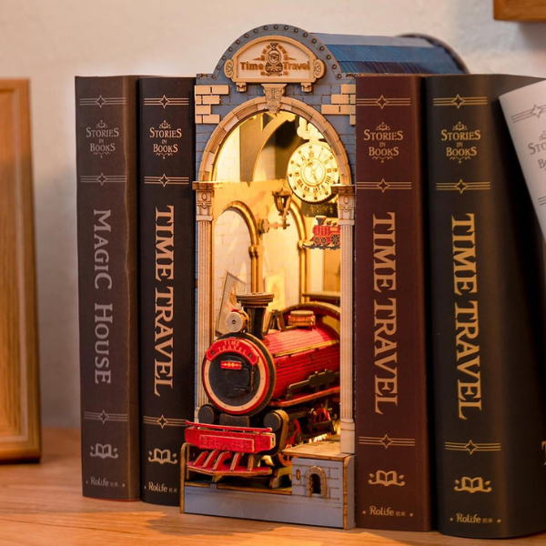 DIY Book Nook Kit: Time Travel