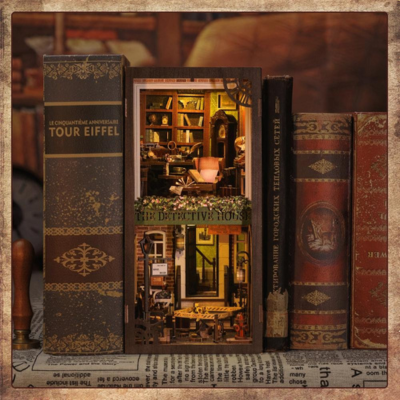 DIY Book Nook Kit: Rose Detective