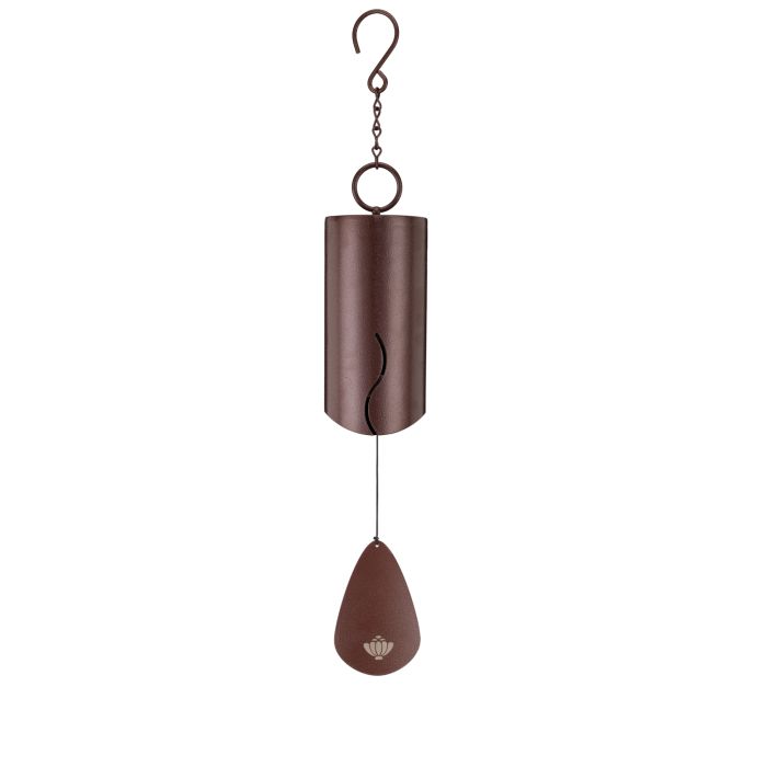 35981 Wind Bell 4in Burgundy 1