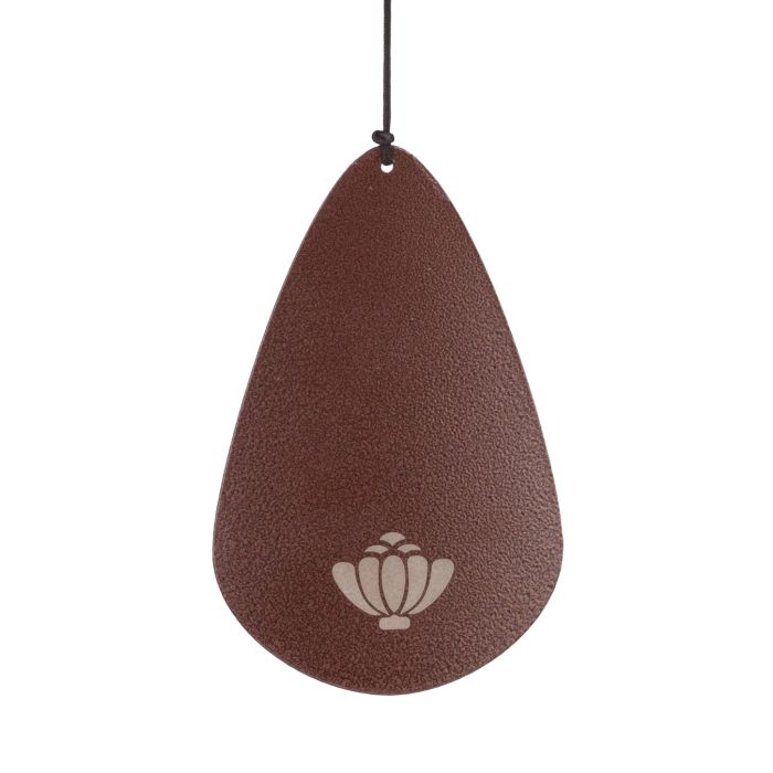 35981 Wind Bell 4in Burgundy 2