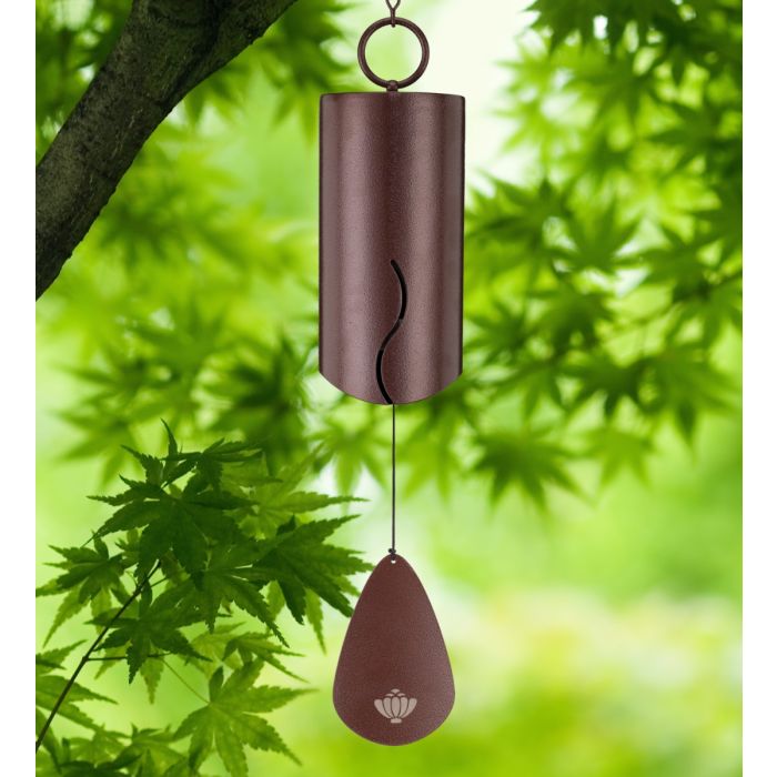 35981 Wind Bell 4in Burgundy 3