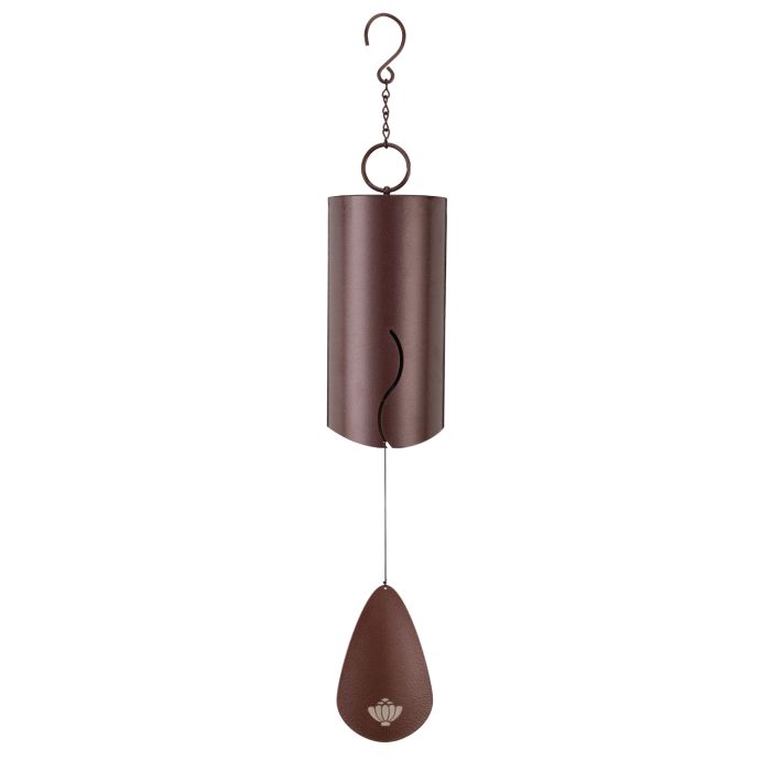 39428 Wind Bell 6in Burgundy 1