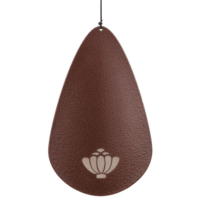 39428 Wind Bell 6in Burgundy 2