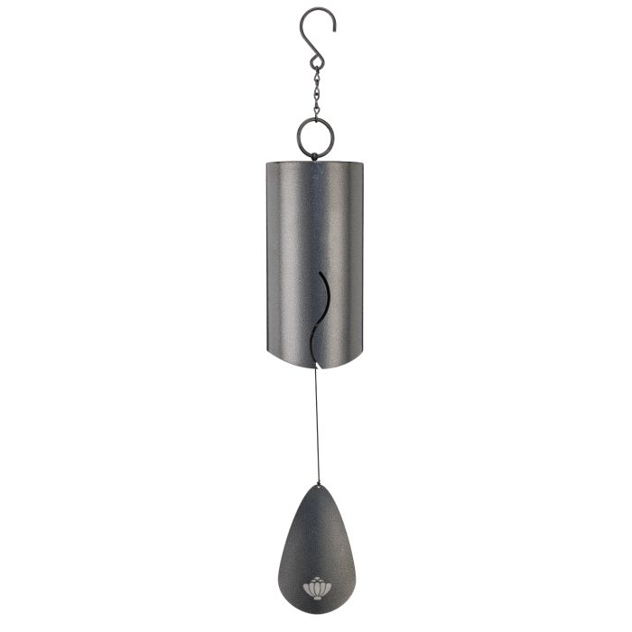 43660 Wind Bell 6in Pewter 1