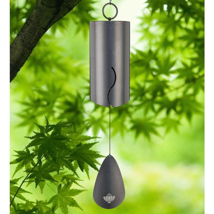 43660 Wind Bell 6in Pewter 3