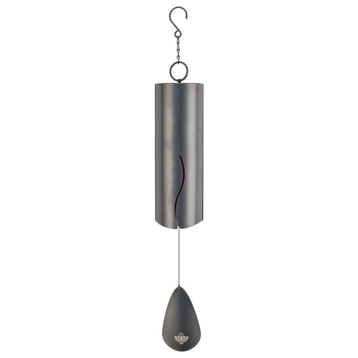 36399 Wind Bell 42in Pewter 1