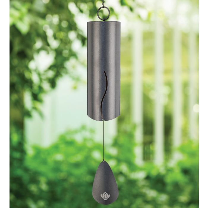 36399 Wind Bell 42in Pewter 2