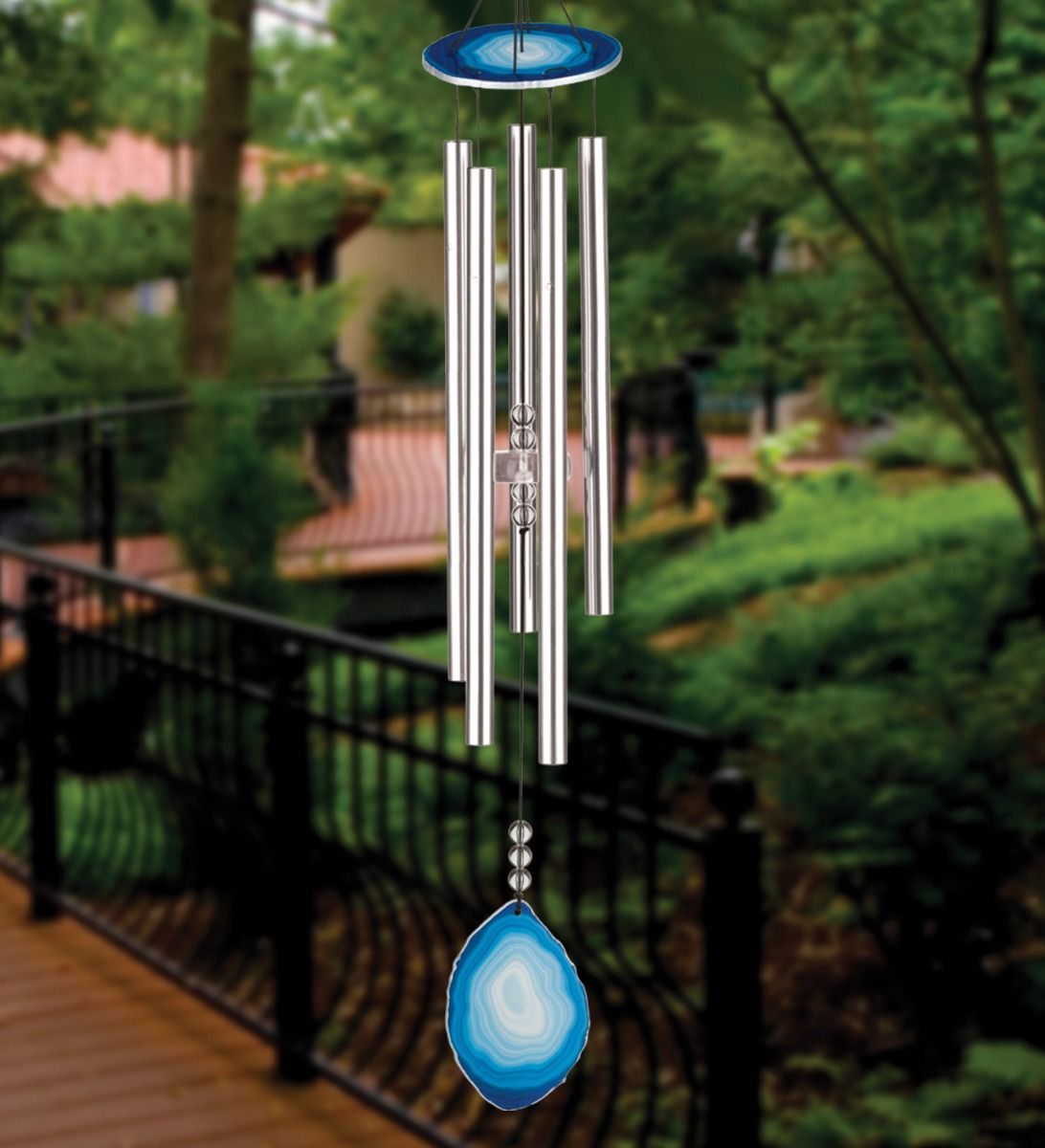 Regal 32" Agate Wind Chime Collection